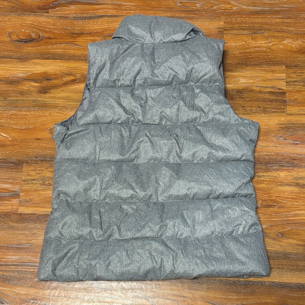 Old Navy Charcoal Puffer Vest - Picture 5 of 5